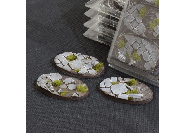 Gamers Guild AZ GamersGrass GamersGrass: Temple Bases, Oval 75mm (x3) GamersGrass