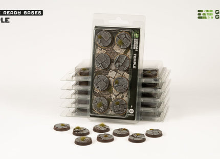 Gamers Guild AZ GamersGrass GamersGrass: Temple Bases, Round 28mm (x8) GamersGrass