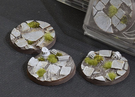 Gamers Guild AZ GamersGrass GamersGrass: Temple Bases, Round 50mm (x3) GamersGrass