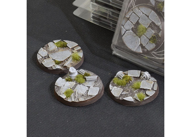 Gamers Guild AZ GamersGrass GamersGrass: Temple Bases, Round 50mm (x3) GamersGrass