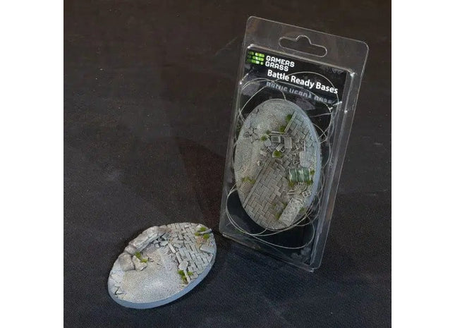 Gamers Guild AZ GamersGrass GamersGrass: Urban Warfare Bases, Oval 105mm (x1) GamersGrass