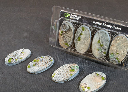 Gamers Guild AZ GamersGrass GamersGrass: Urban Warfare Bases, Oval 60mm (x4) GamersGrass