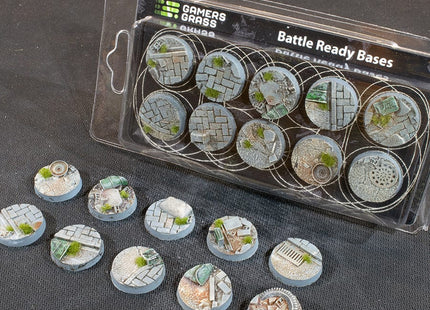 Gamers Guild AZ GamersGrass GamersGrass: Urban Warfare Bases, Round 25mm (x10) GamersGrass