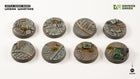 Gamers Guild AZ GamersGrass GamersGrass: Urban Warfare Bases, Round 28mm (x8) GamersGrass