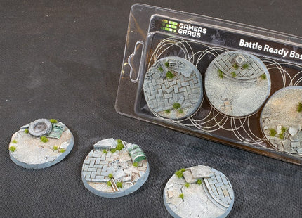 Gamers Guild AZ GamersGrass GamersGrass: Urban Warfare Bases, Round 50mm (x3) GamersGrass