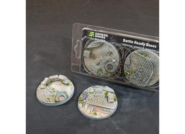 Gamers Guild AZ GamersGrass GamersGrass: Urban Warfare Bases, Round 60mm (x2) GamersGrass