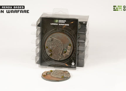 Gamers Guild AZ GamersGrass GamersGrass: Urban Warfare Bases, Round 80mm (x1) GamersGrass