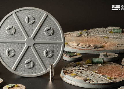 Gamers Guild AZ GamersGrass GamersGrass: Urban Warfare Bases, Round 90mm (x1) GamersGrass