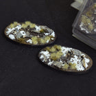 Gamers Guild AZ GamersGrass GamersGrass: Winter Bases, Oval 90mm (x2) GamersGrass