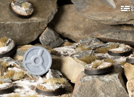 Gamers Guild AZ GamersGrass GamersGrass: Winter Bases, Round 28mm (x8) GamersGrass