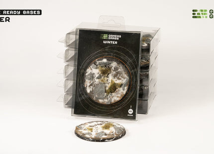 Gamers Guild AZ GamersGrass GamersGrass: Winter Bases, Round 80mm (x1) GamersGrass