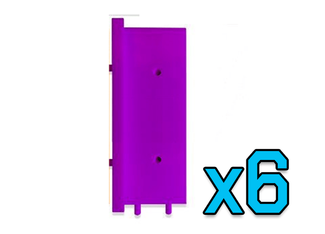 Gamers Guild AZ Gamestax: UberStax - Universal Game Piece Holders (Purple) GameStax