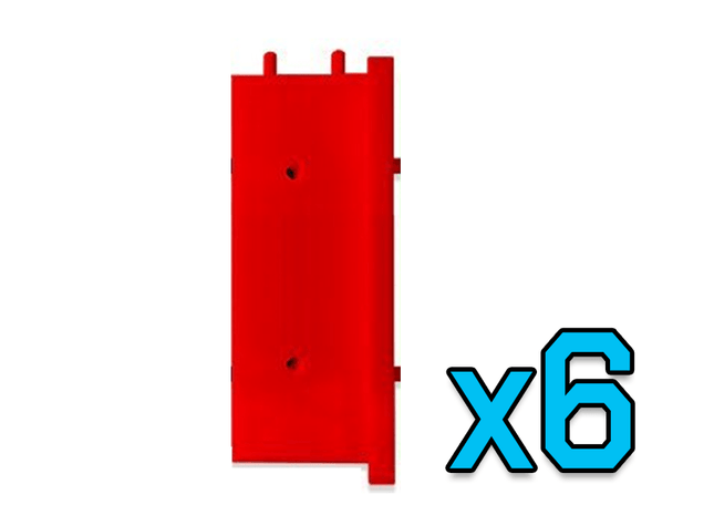 Gamers Guild AZ Gamestax: UberStax - Universal Game Piece Holders (Red) GameStax