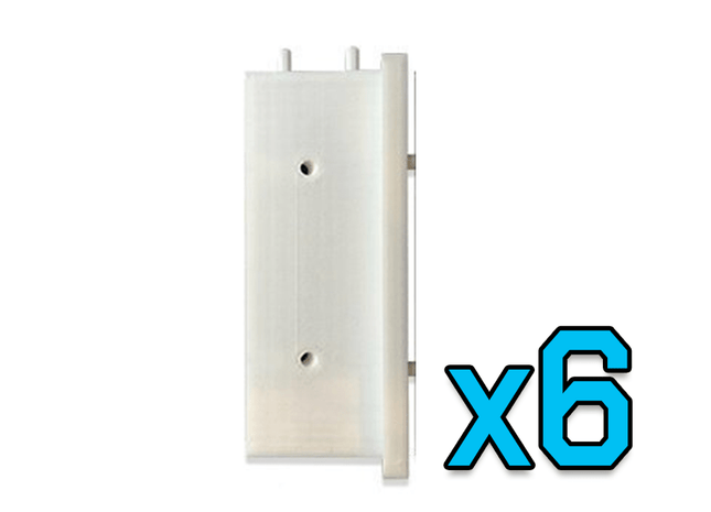 Gamers Guild AZ Gamestax: UberStax - Universal Game Piece Holders (White) GameStax