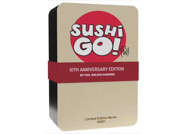 Gamers Guild AZ Gamewright Sushi Go! 10th Anniversary Edition Bento Box ACD Distribution