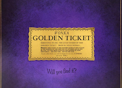 Gamers Guild AZ Gamewright Willy Wonka: Golden Ticket Board Game GTS