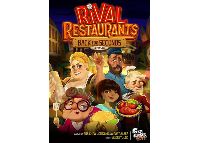 Gamers Guild AZ Gap Closer Games Rival Restaurants: Back for Seconds GTS
