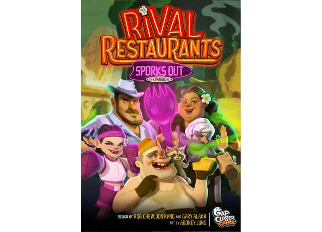 Gamers Guild AZ Gap Closer Games Rival Restaurants: Sporks Out GTS