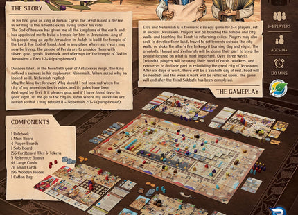 Gamers Guild AZ Garphill Games Ezra & Nehemiah Board Game Renegade Game Studios