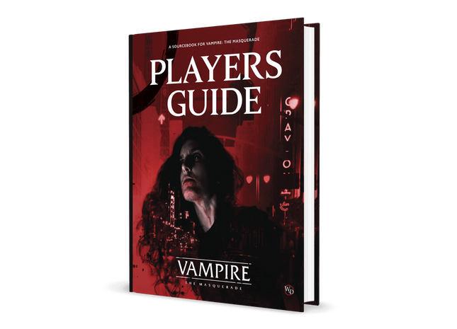 Gamers Guild AZ Garphill Games Vampire: The Masquerade 5th Edition Roleplaying Game Players Guide Renegade Game Studios
