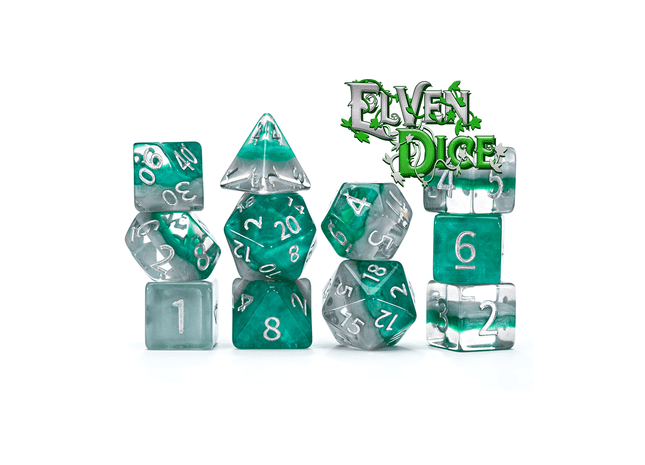 Gamers Guild AZ Gate Keeper Games Gate Keeper Games 11 Die Set: Eclipse Dice - Elven Dice Gate Keeper Games