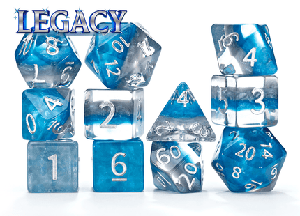 Gamers Guild AZ Gate Keeper Games Gate Keeper Games 11 Die Set: Eclipse Dice - Legacy - Black Friday Gate Keeper Games