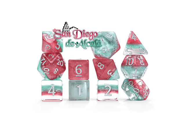 Gamers Guild AZ Gate Keeper Games Gate Keeper Games 11 Die Set: Eclipse Dice - San Diego De Alcala - Black Friday Gate Keeper Games