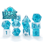 Gamers Guild AZ Gate Keeper Games Gate Keeper Games 11 Die Set: Flowstone Dice - Biome Antarctic Gate Keeper Games