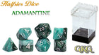 Gamers Guild AZ Gate Keeper Games Gate Keeper Games 11 Die Set: Halfsies Dice -Adamantine - Black Friday Gate Keeper Games