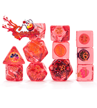 Gamers Guild AZ Gate Keeper Games Gate Keeper Games 11 Die Set: Inclusion Dice - Sangria - Black Friday Gate Keeper Games
