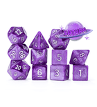 Gamers Guild AZ Gate Keeper Games Gate Keeper Games 11 Die Set: Mercurial Dice - Saturn - Black Friday Gate Keeper Games