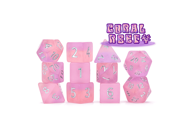 Gamers Guild AZ Gate Keeper Games Gate Keeper Games 11 Die Set: Sea Glass - Coral Reef Gate Keeper Games