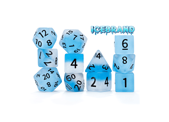Gamers Guild AZ Gate Keeper Games Gate Keeper Games 11 Die Set: Sea Glass - Icebrand Gate Keeper Games