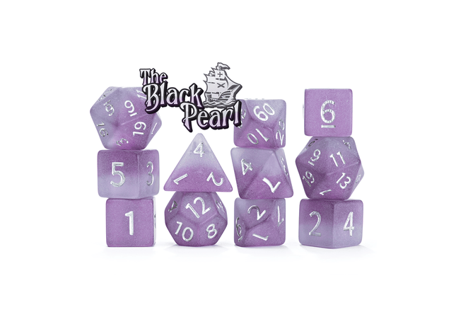 Gamers Guild AZ Gate Keeper Games Gate Keeper Games 11 Die Set: Sea Glass - The Black Pearl Gate Keeper Games