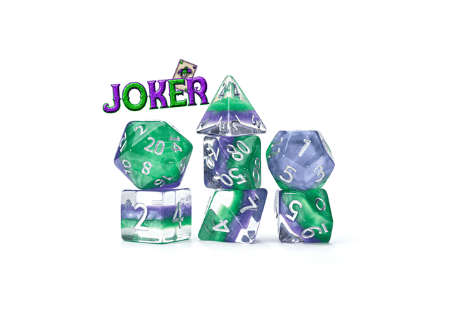 Gamers Guild AZ Gate Keeper Games Gate Keeper Games 7 Die Set: Eclipse Dice - Joker Gate Keeper Games