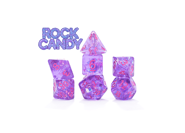 Gamers Guild AZ Gate Keeper Games Gate Keeper Games 7 Die Set: Inclusion Dice - Rock Candy Gate Keeper Games