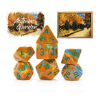 Gamers Guild AZ Gate Keeper Games Gate Keeper Games 7 Die Set: Van Gogh - Autumn Garden Gate Keeper Games