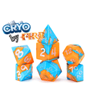 Gamers Guild AZ Gate Keeper Games Gate Keeper Games: Anti Stress Silicone Dice - Cryo By Fire Gate Keeper Games