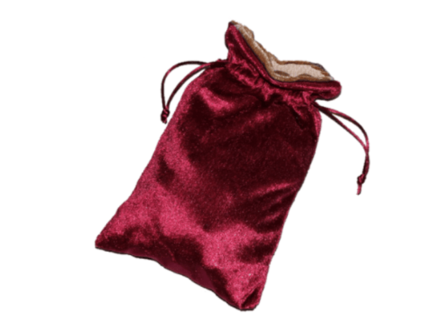 Gamers Guild AZ Gate Keeper Games Gate Keeper Games : Dice Bags – Halfsies Style - Red and Gold Gate Keeper Games
