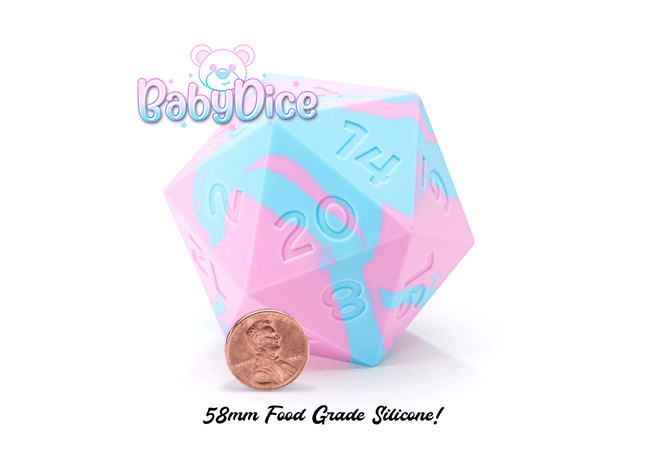 Gamers Guild AZ Gate Keeper Games Gate Keeper Games: Random EnCounter 58mm D20 - Baby Dice Gate Keeper Games