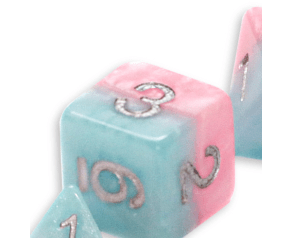 Gamers Guild AZ Gate Keeper Games Gate Keeper Games Set of 12 D6: “Baby Dice” Halfsies Dice Gate Keeper Games