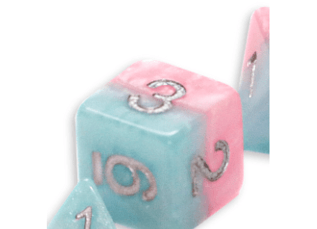 Gamers Guild AZ Gate Keeper Games Gate Keeper Games Set of 12 D6: “Baby Dice” Halfsies Dice Gate Keeper Games