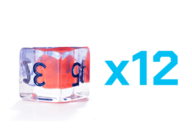 Gamers Guild AZ Gate Keeper Games Gate Keeper Games Set of 12 D6: Inclusion Dice - Gateway Gate Keeper Games