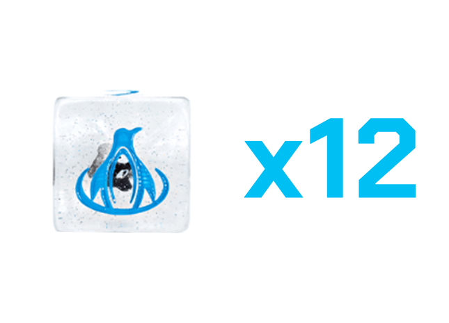 Gamers Guild AZ Gate Keeper Games Gate Keeper Games Set of 12 D6: Inclusion Dice - Penguin Dice Gate Keeper Games