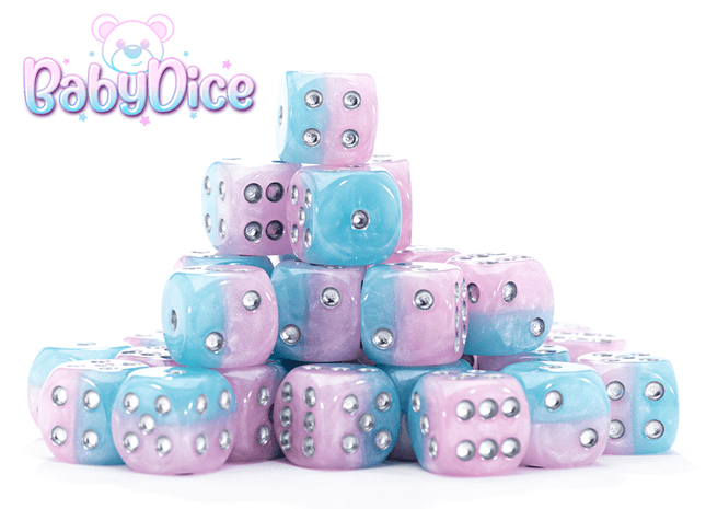 Gamers Guild AZ Gate Keeper Games Gate Keeper Games Set of 36 D6: Inminity Dice - Baby Dice Gate Keeper Games