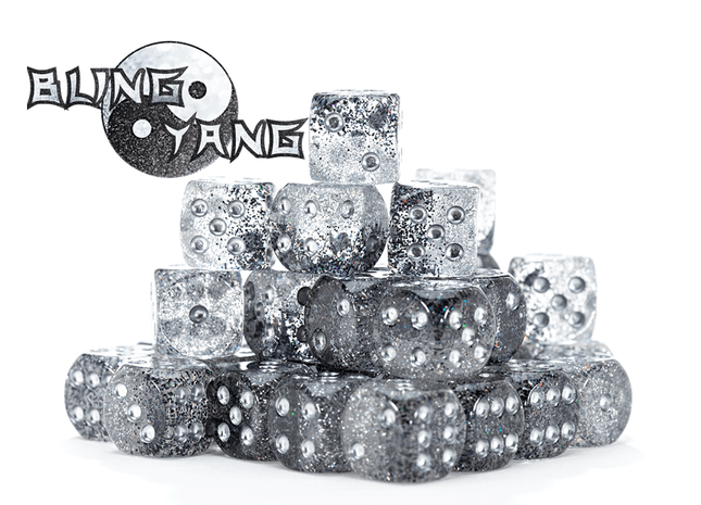 Gamers Guild AZ Gate Keeper Games Gate Keeper Games Set of 36 D6: Inminity Dice - Bling Yang Gate Keeper Games