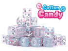 Gamers Guild AZ Gate Keeper Games Gate Keeper Games Set of 36 D6: Inminity Dice - Cotton Candy Gate Keeper Games
