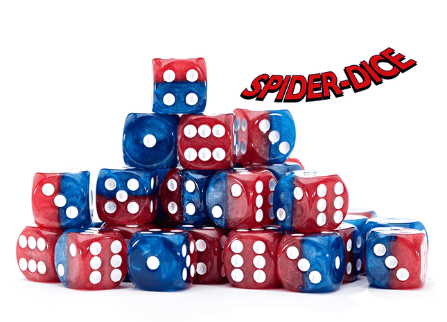 Gamers Guild AZ Gate Keeper Games Gate Keeper Games Set of 36 D6: Inminity Dice - Spider-Dice Gate Keeper Games