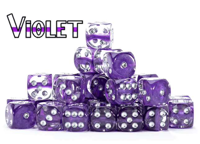 Gamers Guild AZ Gate Keeper Games Gate Keeper Games Set of 36 D6: Inminity Dice - Violet Gate Keeper Games