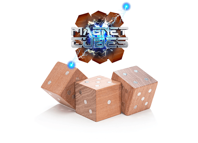 Gamers Guild AZ Gate Keeper Games Gate Keeper Games: Specialty Wood Dice - Magnet Cubes Gate Keeper Games